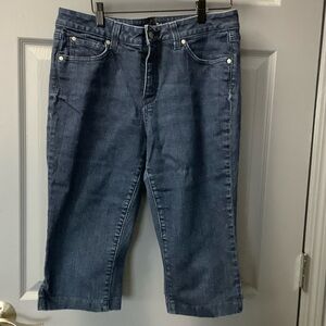 Miracle Navy Cropped Jeans